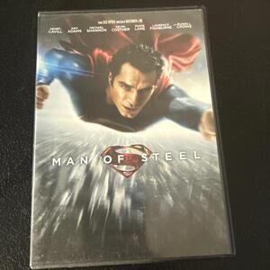 Man of Steel (DVD, 2013, Widescreen) Very Good *Single Disc*